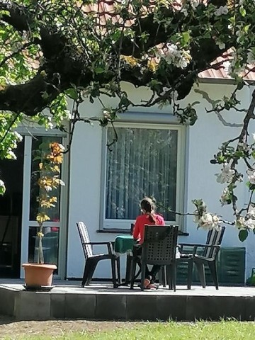 Terrasse mit Grillmöglichkeit