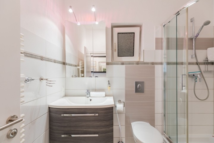 Sandloper - Modernisiertes Badezimmer mit allem Komfort