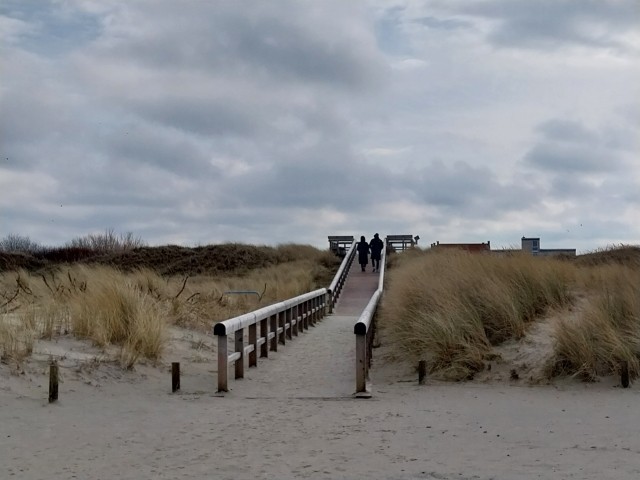 Strandübergang neu gestaltetes Areal