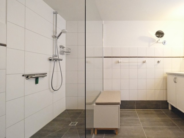 ebenerdige Dusche