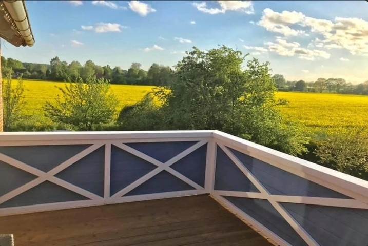 Ausblick vom Balkon