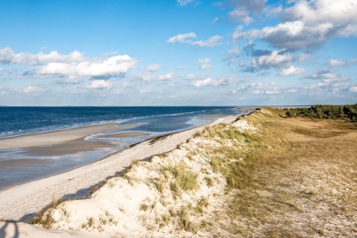 Dünen und Strandlandschaft