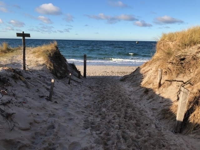 Strandzugang
