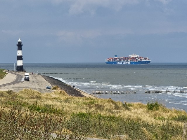 der Leuchtturm, das Wahrzeichen von Breskens