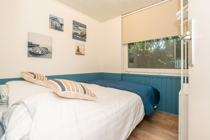 Schlafzimmer 1 mit 2 Einzelboxspringbetten, Erdgeschoss