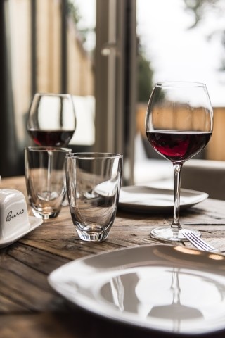 Gedeckter Tisch