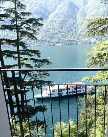 Aussicht vom Balkon
