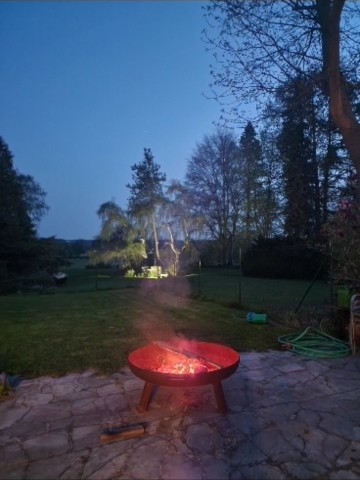 Lagerfeuer-Romantik