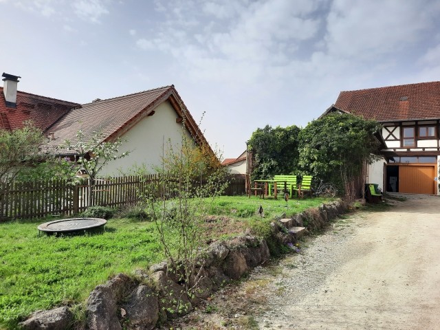 Garten mit Sitzecke