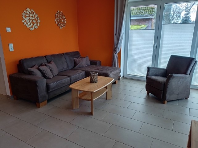 gemütlich sitzen