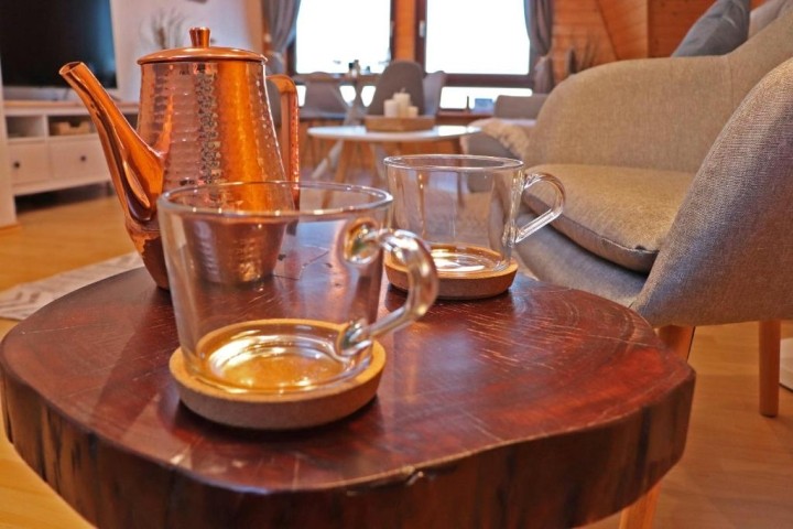 Gemütliches Kaffee- oder Teetrinken