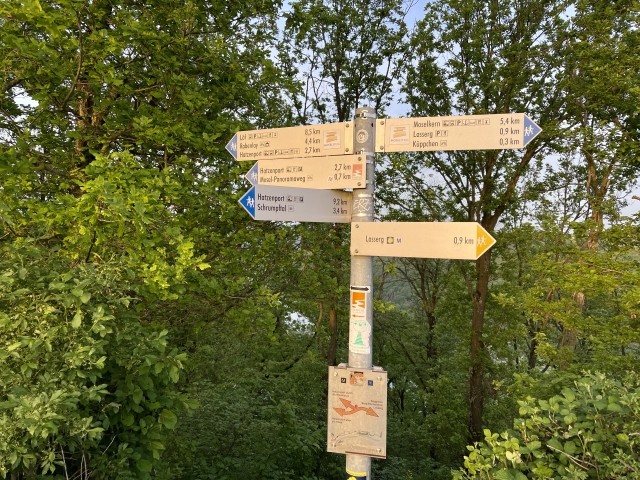Wanderwege Lasserg