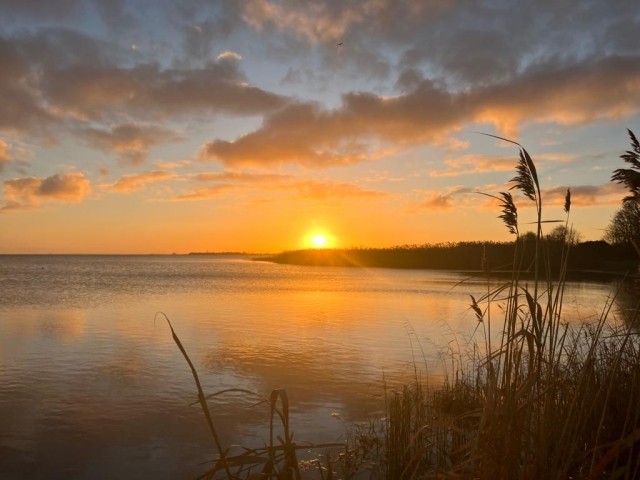 Strand Tremt Sonnenaufgang