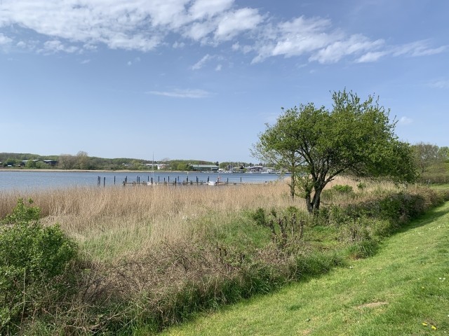 Die Küste vor der Tür.
