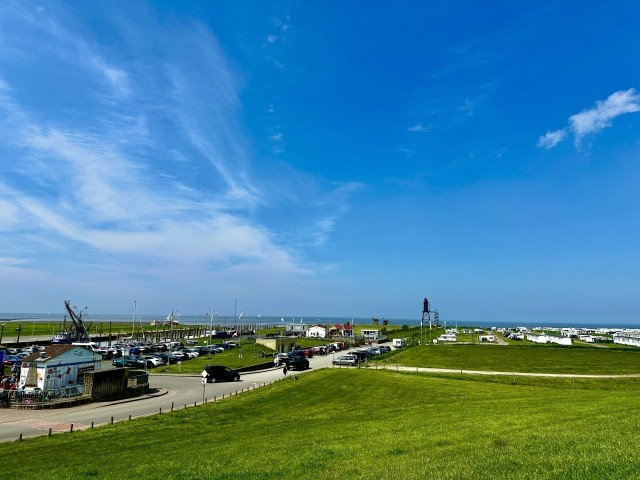 Aussicht vom Deich 