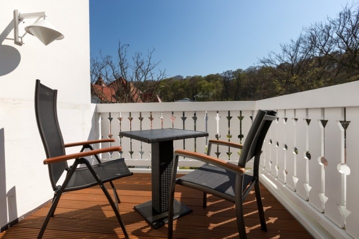 Der 2. Balkon zum Granitzwald.