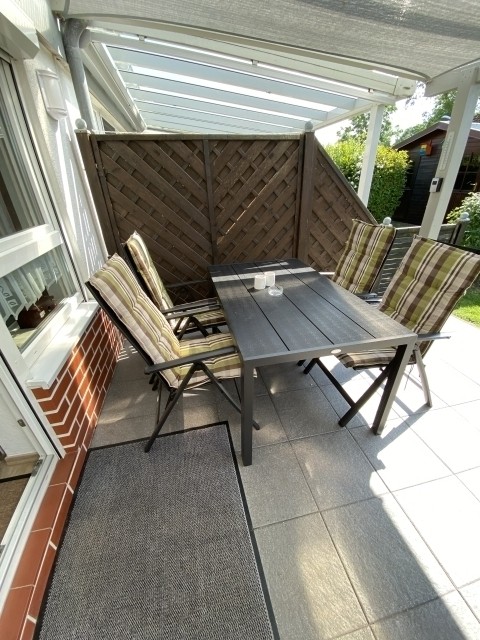 Sitzgruppe auf der Terrasse