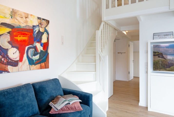 Treppe zur Galerie