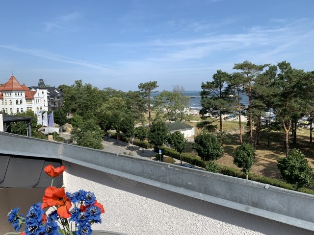Blick auf das Meer.