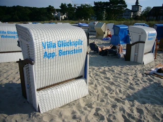 Der Binzer Strand.