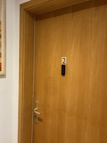 Wohnungstür mit keypad