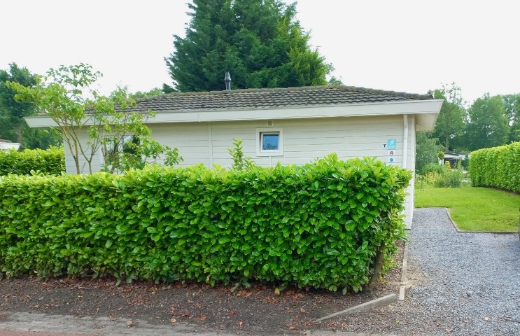 Ansicht von der Straße auf das Chalet