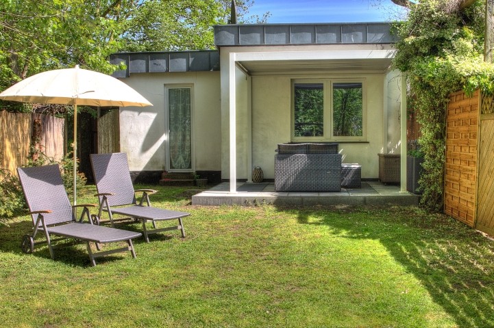 Eigener eingezäunter Gartenbereich