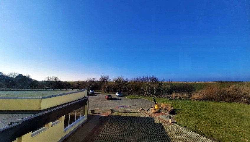 Blick vom Balkom