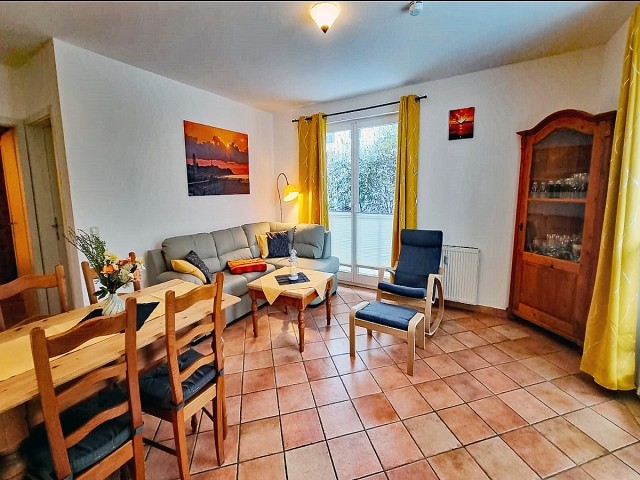 Blick in den Wohnbereich