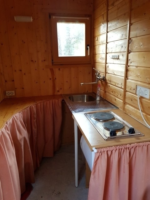 Küche in der 2.Hütte