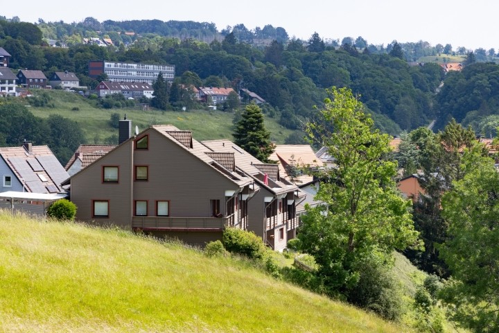 Die Ferienhausanlage liegt direkt im Wendekreis am Galgenberg