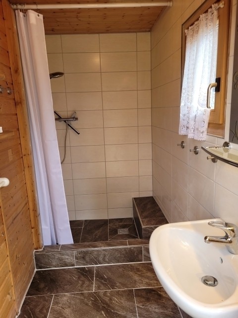 Dusche in der 2.Hütte