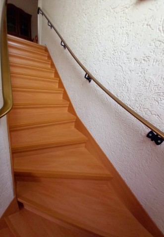 Treppe zum OG