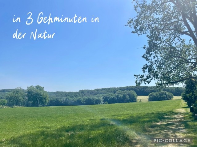 In 3 Gehminuten vom Haus, in der Natur 