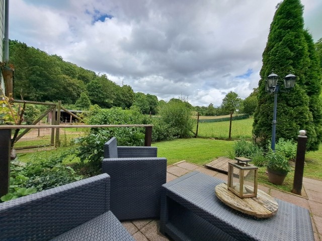 Blick von der Terrasse 