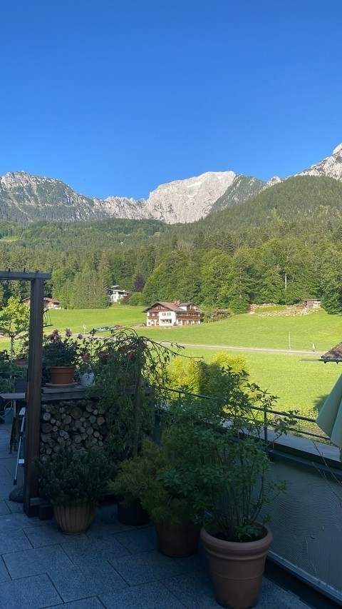 Blick von Terrasse 