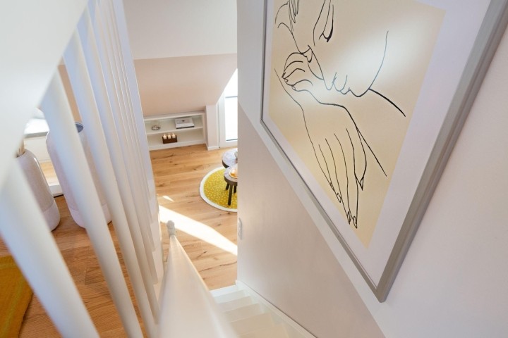 Treppe zur Empore