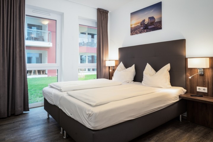 Schlafzimmer 2 mit Fernseher