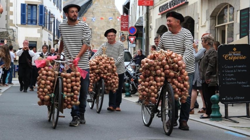 das Zwiebelfest in Roscoff - (unser Oktober Fest :))