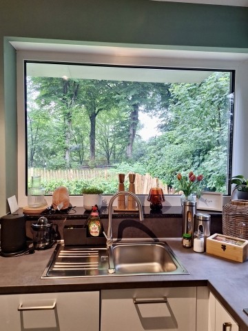 Küche mit Ausblick