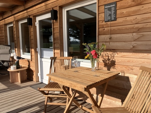 Lärchenholz-Veranda 15 m2