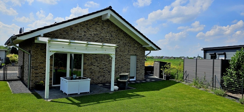Blick auf die Terrasse