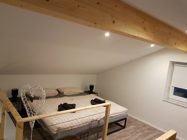 Bett Schlafboden