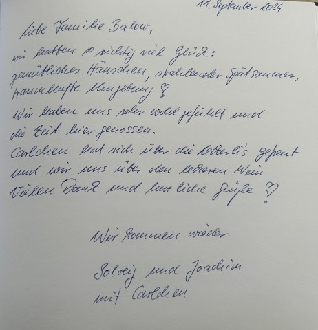  Gästebuch Ferienhaus Hein Mück Glücksburg
