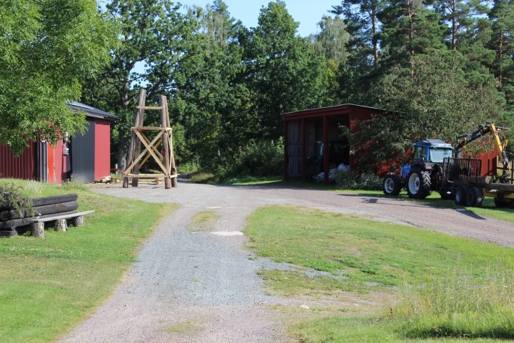 ca. 100 bis 150 m bis zur Badestelle