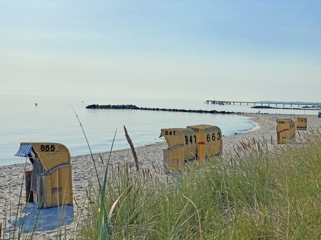 Der Strand und Hundestrand 