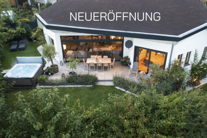 Neueröffnung Ferienhaus mit whirlpool und Saunahaus im Garten