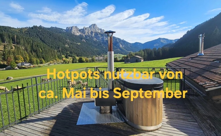 Hotpot. Ein Bad nach einer Wanderung ist ein wahrer Genuss!