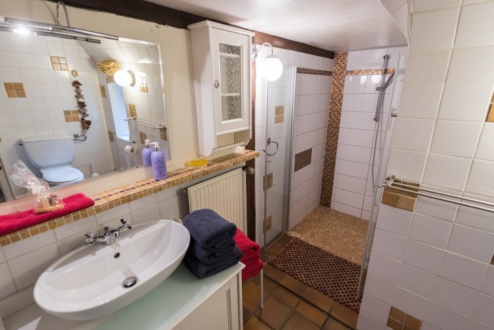 Blick in die Dusche