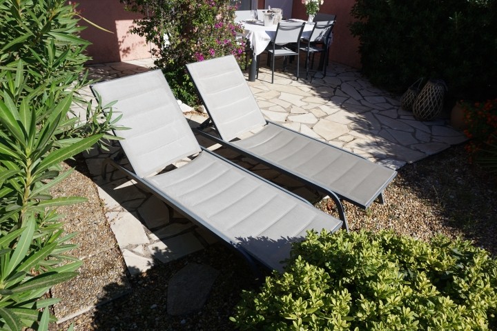 Gartenliegen